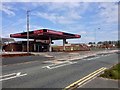 SJ5092 : Former Texaco Station at Sutton Heath by David Dixon