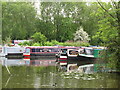 TQ0588 : Narrowboats Constance Mary, Endeavour, and (at back) Woodrolphe by David Hawgood