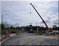 SD4663 : Bridge construction, Torrisholme Road by Ian Taylor