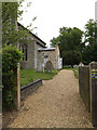 TM0780 : Church Path to John the Baptist Church by Geographer