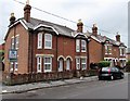 SU3521 : Edwardian houses in Alma Road, Romsey by Jaggery