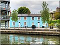 TQ2984 : Cottages near Regent's Canal by David Dixon