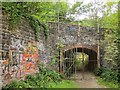 ST5674 : Railway arch by River Avon Trail by Derek Harper