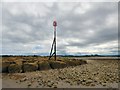 SH7681 : End of the West Shore breakwater by Gerald England