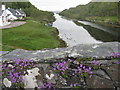 NM7819 : Clachan Sound from the B844, the 'Bridge over the Atlantic' by M J Richardson