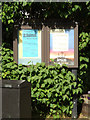 TM1844 : St Andrew's Church Notice Board by Geographer