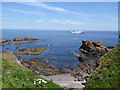 NT9464 : Small beach at Eyemouth by Oliver Dixon