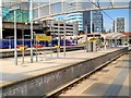 SJ8499 : New Metrolink "Island" Platform at Victoria Station by David Dixon