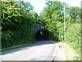 SK9519 : Disused railway bridge along Morkery Lane by Marathon