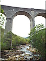 NM9081 : River Finnan at Glenfinnan by Malc McDonald