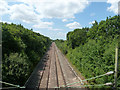 TQ6988 : Railway between Basildon and Laindon by Robin Webster