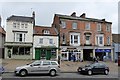 SE7984 : Mixed facades, Market Place, Pickering by David Smith