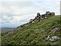 NT8919 : 'The False Hanging Stone' below Auchope Cairn by Andrew Curtis