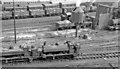 SO8555 : Worcester: locomotive yard from Rainbow Hill, 1947 by Ben Brooksbank