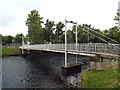 NH6643 : Footbridge across the River Ness, Inverness by Malc McDonald