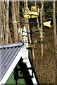 SO5306 : Diamond Jubilee weather vane on Whitebrook Village Hall by Jaggery