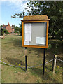 TG1313 : Ringland Village Notice Board by Geographer