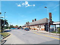 TM0932 : Manningtree station forecourt by Malc McDonald