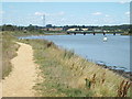 TM1032 : Path along the Stour estuary at Manningtree by Malc McDonald