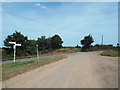 TM1827 : Road junction near Great Oakley by Malc McDonald