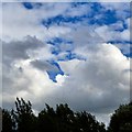 SJ9594 : Sky over Swains Valley by Gerald England