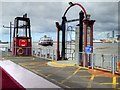 SJ3389 : Mersey Ferries Landing Stage, Woodside by David Dixon