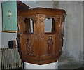 TQ0213 : Amberley - St Michael - Pulpit by Rob Farrow