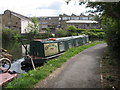 TQ1484 : Genevieve of Catteshall Lock, narrowboat on Paddington Branch Canal by David Hawgood