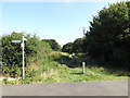 TL0652 : Bridleway to Ravensden Road by Geographer