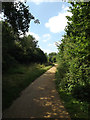 TL0753 : Bridleway to Ravensden Road by Geographer