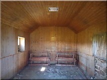  : Flotta: inside the former chapel on the shore of Pan Hope by Chris Downer