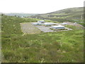 NS8713 : Wanlockhead Service Reservoir by M J Richardson