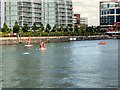 SJ8097 : Salford Quays, Huron Basin by David Dixon