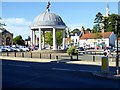 TF8108 : Swaffham Market Place, Market Cross by David Dixon