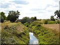 TF1506 : Footbridge across Brook Drain near Glinton by Paul Bryan