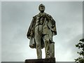 SJ3787 : Statue to William Rathbone V, Sefton Park by David Dixon