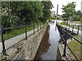 SE0814 : The Huddersfield narrow canal at Slaithwaite (pronounced Slawit) by Steve  Fareham