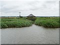 TM5094 : Pumping station, Burgh Marshes by Christine Johnstone