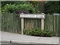 TQ7195 : Downham Road sign by Geographer