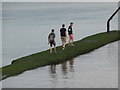 SY1287 : Low tide at Sidmouth by Chris Allen