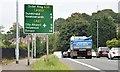 J3671 : Route confirmatory sign, Upper Knockbreda Road, Belfast (September 2015) by Albert Bridge