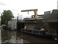 SD9850 : Boatyard on the Leeds and Liverpool Canal by Graham Robson