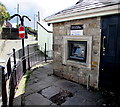 SO2508 : Cash withdrawal machine on a Blaenavon corner by Jaggery