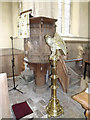 TM0766 : Pulpit & Lectern of St.Andrew's Church by Geographer