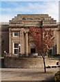 SD8432 : Entrance, Burnley Central Library by Jim Osley