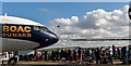 TL4646 : Chinook, Duxford Battle of Britain 75th Anniversary, Cambridgeshire by Christine Matthews