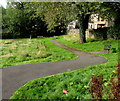 SO2603 : Benches in Glansychan Park, Abersychan by Jaggery