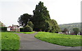 SO2603 : Path fork in Glansychan Park, Abersychan by Jaggery