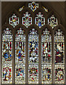 ST7564 : Kemble window, Bath Abbey by J.Hannan-Briggs