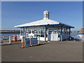 NZ3567 : Waiting room, South Shields Ferry Terminal by Oliver Dixon